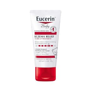 Eucerin Baby Eczema Relief Flare-Up Treatment, Baby Eczema Cream with Colloidal Oatmeal, 2 Oz Tube in Kuwait