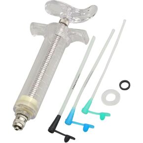 LILYS PET Young Birds Feeding Syringe,Plastic and Perspex Material,Used for Feeding Milk for Young Birds or Feeding Medicine for Sick Birds … (Hoses for 0 Day Baby(5 pcs))