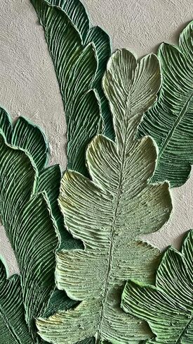 YaSheng Art-Canvas Wall Art with 3D Hand Painted Textured Modern Large Oil Painting Contemprary Aesthetic Floral Pictures for Living Room Bedroom DinningDecor (24x48inch, YS170) in Kuwait