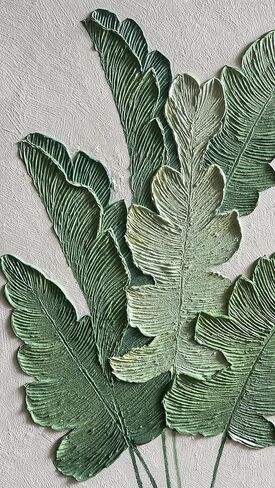 YaSheng Art-Canvas Wall Art with 3D Hand Painted Textured Modern Large Oil Painting Contemprary Aesthetic Floral Pictures for Living Room Bedroom DinningDecor (24x48inch, YS170) in Kuwait