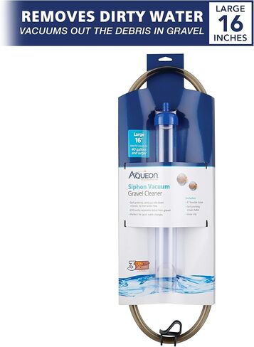 Aqueon Aquarium Siphon Vacuum Gravel Cleaner Large - 16 Inches in Saudi Arabia