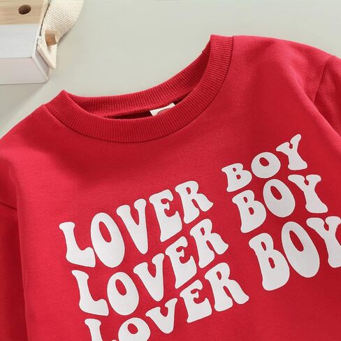 Toddler Baby Boy Christmas Outfit Tractor Embroidered Sweatshirt Pants Set | Crew Neck Sweatshirt with Truck & Christmas Tree Embroidery+ Drawstring Pants with Pockets,sizes 6MM–4T,Fall Winter Clothes in Saudi Arabia