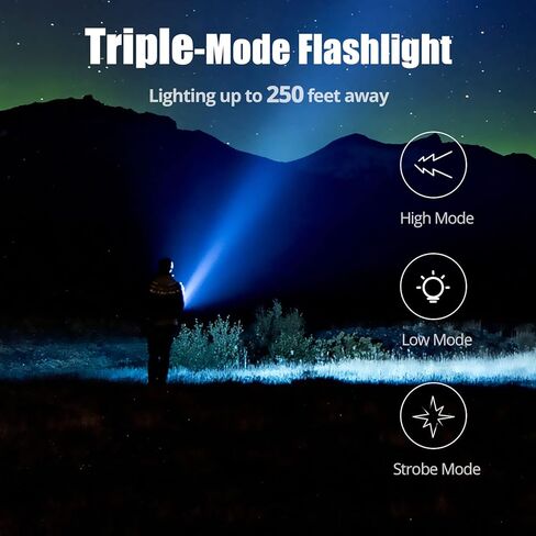 ولاعات كهربائية قابلة لإعادة الشحن 360 درجة من إكستريموس بليز، ولاعة بقوس مزدوج، ولاعة بلازما مقاومة للرياح، ولاعة مقاومة للماء، ولاعة عديمة اللهب مع حبل صفارة للتخييم (مصباح يدوي أسود) in Kuwait