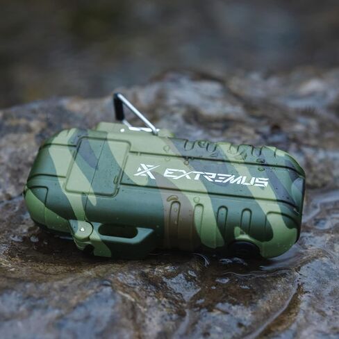 ولاعات كهربائية قابلة لإعادة الشحن 360 درجة من إكستريموس بليز، ولاعة بقوس مزدوج، ولاعة بلازما مقاومة للرياح، ولاعة مقاومة للماء، ولاعة عديمة اللهب مع حبل صفارة للتخييم (مصباح يدوي أسود) in Kuwait