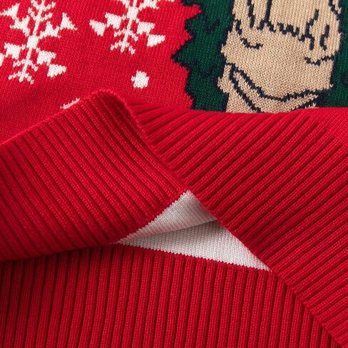 Toddler Baby Girl Boy Christmas Sweater Pullover Snowman Christmas Knit Sweatshirt Winter Warm Coat Clothes 12 Months- 5Years in Saudi Arabia