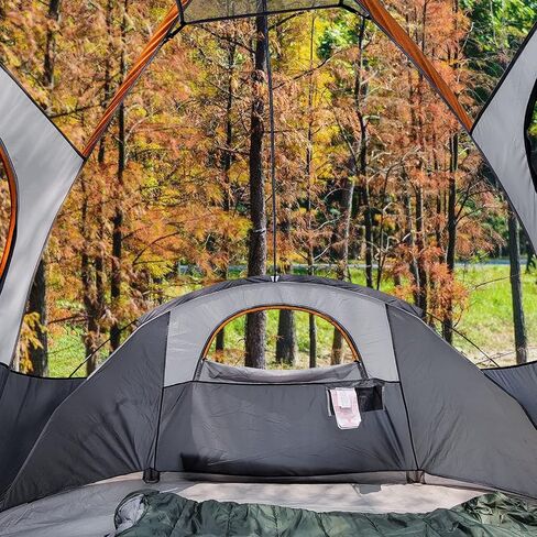Amazon Basics Camping Tent, 3-Season Dome Design with Rainfly in Kuwait