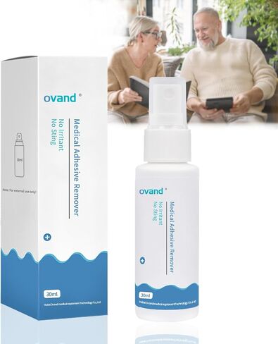 Medical Adhesive Remover Spray - 1 oz.No-Sting Ostomy Adhesive Remover Spray : Adhesive Remover for Skin,Ostomy,Mastectomy,Adhesive Tape in Saudi Arabia