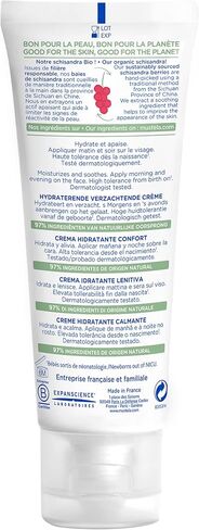 Mustela Baby Soothing Moisturizing Cream - Face Moisturizer for Very Sensitive Skin - with Natural Avocado & Schizandra Berry - Fragrance-Free - 1.35 fl. oz. in Saudi Arabia
