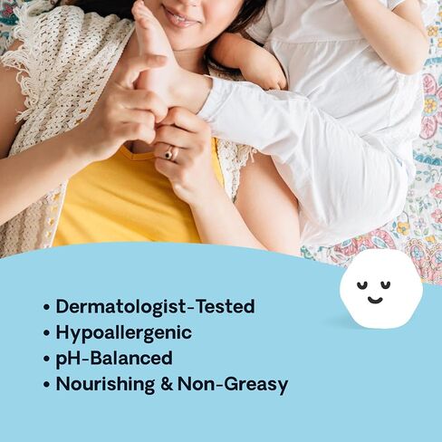 Hello Bello premium Baby Lotion | Vegan and Cruelty Free Moisturizing, Non-Greasy Lotion for babies and Kids | Fragrance Free | 8.5 FL Oz (1 Pack) in Saudi Arabia