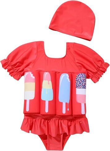IBTOM CASTLE Baby Boy Girls One-Piece Swimsuit Summer Suit Holiday Beach Sport Bathing Suit Swimwear Swim Vest in Saudi Arabia
