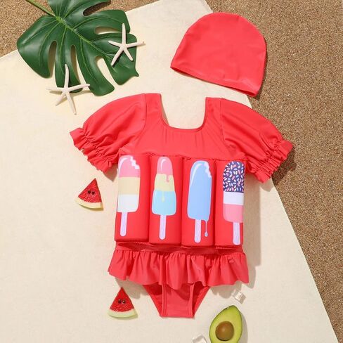 IBTOM CASTLE Baby Boy Girls One-Piece Swimsuit Summer Suit Holiday Beach Sport Bathing Suit Swimwear Swim Vest in Saudi Arabia