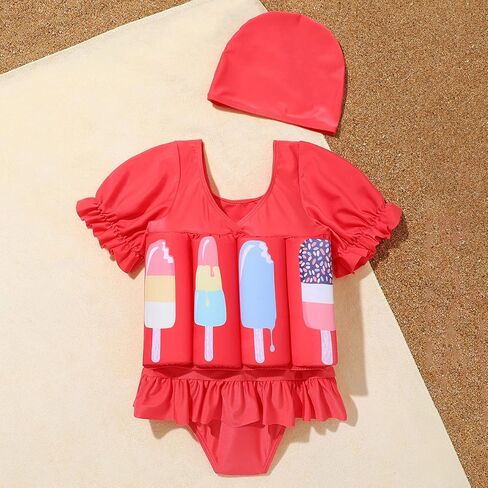 IBTOM CASTLE Baby Boy Girls One-Piece Swimsuit Summer Suit Holiday Beach Sport Bathing Suit Swimwear Swim Vest in Saudi Arabia