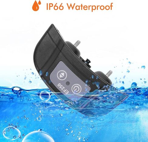 Wired Electric Dog Fence, Underground/Aboveground Pet Containment System (650Ft Wire, Waterproof & Rechargeable Collar, Shock/Tone Correction, Support 2 Dogs) in Kuwait