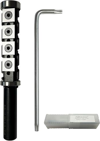 FOX DISCOVERY لقمة توجيه حلزونية ذات ساق 1/2 بوصة مع محمل مزدوج، صفين in Kuwait