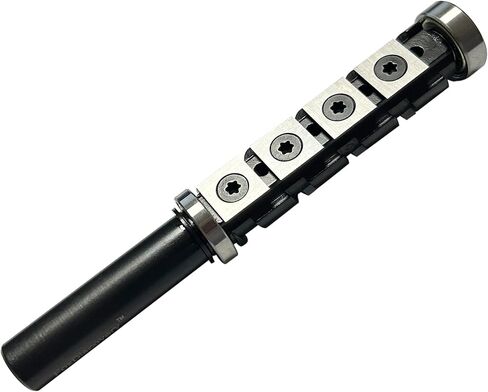 FOX DISCOVERY لقمة توجيه حلزونية ذات ساق 1/2 بوصة مع محمل مزدوج، صفين in Kuwait