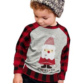 Baby Boy Girl Christmas Sweatshirt Funny Santa Claus Sweater Kids Casual Long Sleeve Crewneck Pullover