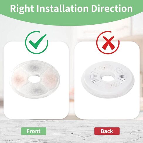 8 Pack Cat Water Fountain Replacement Filters Fit for 3L Flower Water Dispenser Automatic Pet Dog Cat Fountain Filter in Kuwait