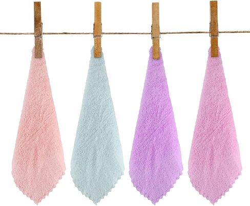 QUACOWW 10 Pieces Guinea Pig Blanket, Rabbits Hamster Fleece Cage Liners, Small Animals Bedding Mats, Soft Guinea Pig Accessories Bathe Towels for Small Animals Pets Dog Puppy Cat in Kuwait