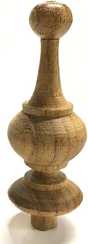 سيتكاتيشاي ساعة دائرية من خشب الساج غير المصقول لديكور المنزل والاثاث بقطر 1 انش من قطعتين in Saudi Arabia