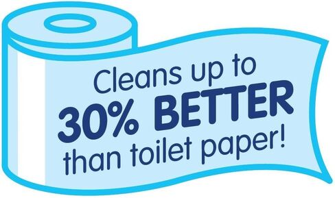 كاندو مناديل مبللة قابلة للغسل للرضع والاطفال من ماجيك ميلون، قماش تنظيف رطب للتدريب على استخدام النونية، 250 قطعة (عبوة من 4 قطع) in Kuwait