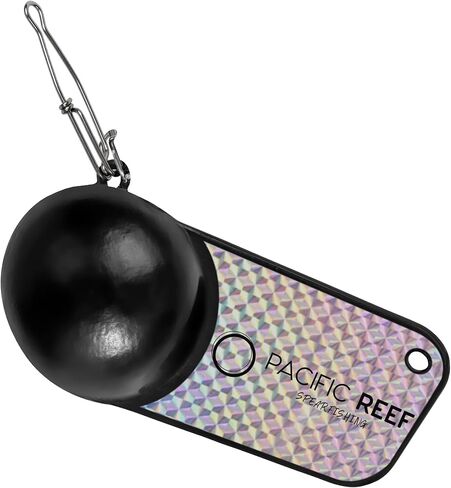 PacificReef® Downrigger Weight Pancake Style Coated Ball [6lbs, 8lbs, 10lbs, 12lbs, 15lbs] - Sinker for Downriggers Weight Pancake Oval Canon Ball with Protective Vinyl Coating for Salmon in Saudi Arabia