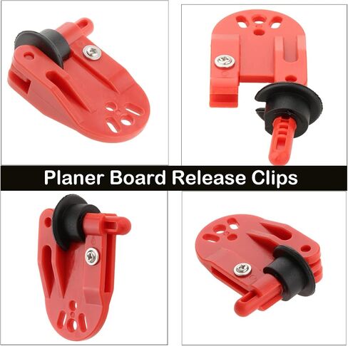 4Pcs Planer Board Zams pro Release Clips Fishing in-line Side Clip for Offshore Fishing Tackles Trolling Downrigger Clips in Kuwait