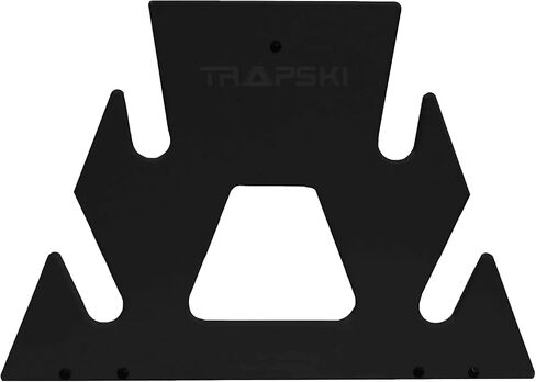 حامل TRAPSKI للتزلج المزدوج وألواح التزلج على الجليد | بلاستيك HDPE من الدرجة البحرية | الأشعة فوق البنفسجية المحمية | حزام ممتاز متضمن | ضمان لمدة 3 سنوات | صنع في الولايات المتحدة الأمريكية | الأعمال المملوكة للمحاربين القدامى (أسود، مزدوج) in Kuwait