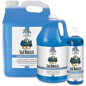 Top Performance Sea Breeze Dog and Cat Shampoo, 2-1/2-Gallon