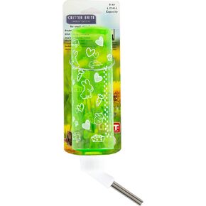 Lixit® Critter Bright Water Bottles for Hamsters, Rabbits, Chinchillas, Ferrets, Guinea Pigs and Other Small Animals - Made in USA (Blue (Pack of 1), 32 Ounce) in Kuwait