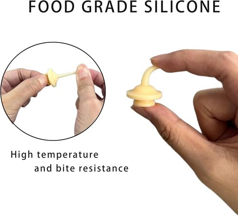 Cdycam 7 قطع حلمة تغذية الحيوانات الأليفة، لهاية تغذية من السيليكون للقطط الصغيرة مع 4 محاقن، محاقن رضاعة الحيوانات الأليفة قابلة لإعادة الاستخدام للقطط حديثي الولادة والجراء والأرانب والسناجب in Kuwait