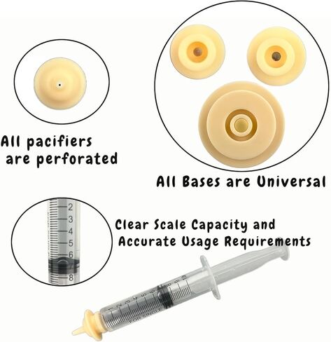 Cdycam 7 قطع حلمة تغذية الحيوانات الأليفة، لهاية تغذية من السيليكون للقطط الصغيرة مع 4 محاقن، محاقن رضاعة الحيوانات الأليفة قابلة لإعادة الاستخدام للقطط حديثي الولادة والجراء والأرانب والسناجب in Kuwait