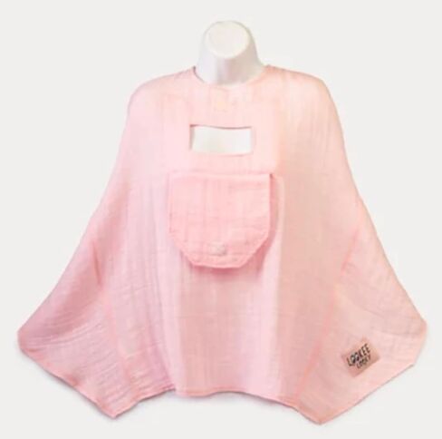 Muslin Nursing Cover for Baby Breastfeeding –Peekaboo Window -100% Breathable Cotton Privacy Nursing Shawl in Saudi Arabia