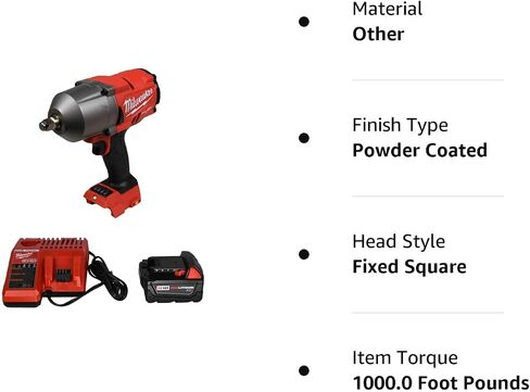 Milwaukee 2767-20 1/2" Impact Wrench,48-11-1820 18v 2Ah Batt, 48-59-1812 Charger in Saudi Arabia