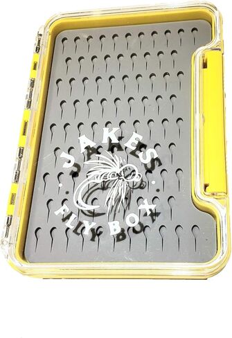 JAKES FLY BOX | Fly Fishing | Silicone Fly Box | Sealed Waterproof Lid | Slim Fly Storage | Fly Box | Euro Nymphing in Kuwait
