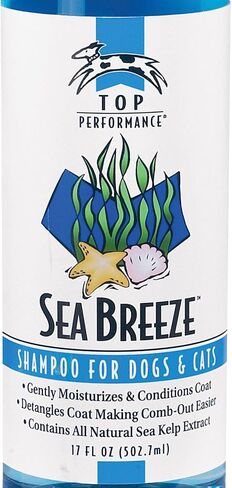 Top Performance Sea Breeze Dog and Cat Shampoo, 1-Gallon in Kuwait