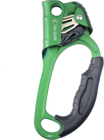 UIAA & CE Certified Climbing Rappelling Equip Hand Ascender Left Right Hand for 8-13mm Rope 4kN in Kuwait