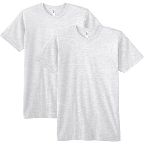 American Apparel Fine Jersey T-Shirt, Style G2001, 2-Pack
