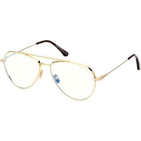 Eyeglasses Tom Ford FT 5800 -B 030 Shiny Deep Gold, Vintage Havana,"t" Logo/B in Saudi Arabia