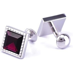S&W Wedding Cufflinks for Men Cuffs with Gift Box Business for Tuxedo Shirts in Saudi Arabia