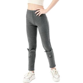 IRELIA Winter Girls Cotton Fleece Lined Leggings Warm Pants ED