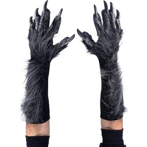 Zagone Studios Men's Killer Wolf Gloves (Grey) in Saudi Arabia