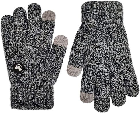 LETHMIK Mix Knit Touchscreen Gloves,Kids Texting Winter Cold Weather Gloves for Boys&Girls in Kuwait