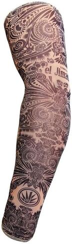 4 قطع من Brandless بأكمام لركوب الدراجات في الهواء الطلق وشم ثلاثي الأبعاد مطبوع على الذراع لتدفئة الذراع وحماية من الأشعة فوق البنفسجية للرجال أو النساء وكرة السلة والجولف والجري وكرة القدم وركوب الدراجات MTB سريعة الجفاف في الصيف وأكمام تبريد in Kuwait