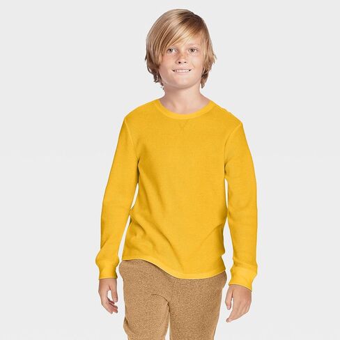 Brix Boys' Long Sleeve Waffle - Thermal Shirts 3-pk Fashion Boys. in Kuwait
