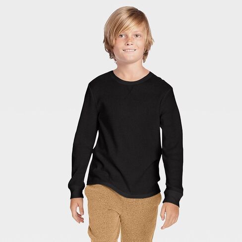 Brix Boys' Long Sleeve Waffle - Thermal Shirts 3-pk Fashion Boys. in Kuwait