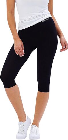 سروال ضيق نسائي قصير من Boody Body EcoWear، نمط كابري ناعم ضيق، ناعم مسامي، مصنوع من فسكوز الخيزران in Kuwait