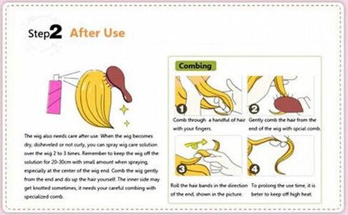 Bopocoko Blue Wigs for Women Long Blue Hair Wig with Bangs Colored Curly Wavy Wigs for Party with Wig Net (Blue Mixed Pink) BU040 in Kuwait