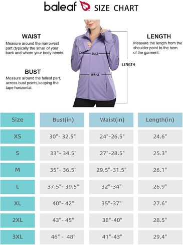 BALEAF Women's Long Sleeve Running Shirts UPF 50+ Sun Protection Full Zip Athletic Jackets Lightweight Zipper Pockets in Saudi Arabia