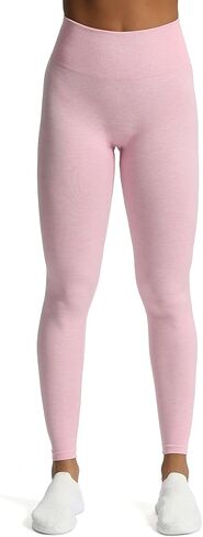 Aoxjox Scrunch Seamless Leggings for Women High Waisted Tummy Control 2.0 Smile Contour Workout Yoga Pants 24" in Saudi Arabia