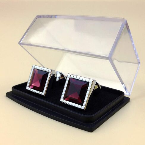 S&W Wedding Cufflinks for Men Cuffs with Gift Box Business for Tuxedo Shirts in Kuwait